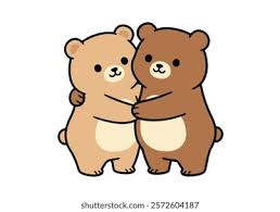 two bears